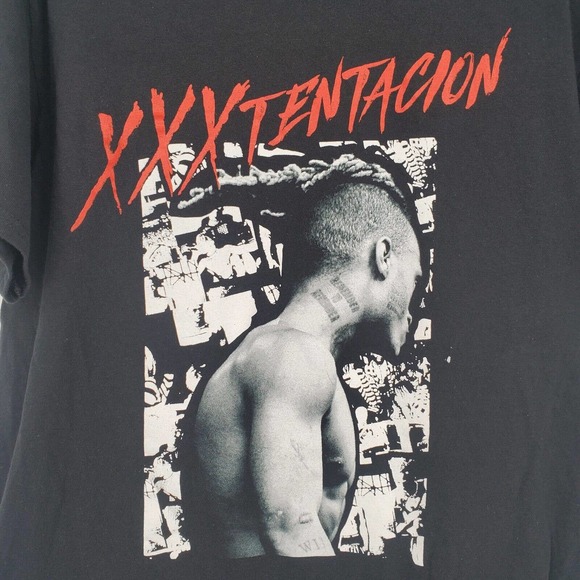 XXXTENTACION Black T-Shirt Unisex Hip Hop Legend Rap Size XS Officially Licensed - Picture 3 of 9